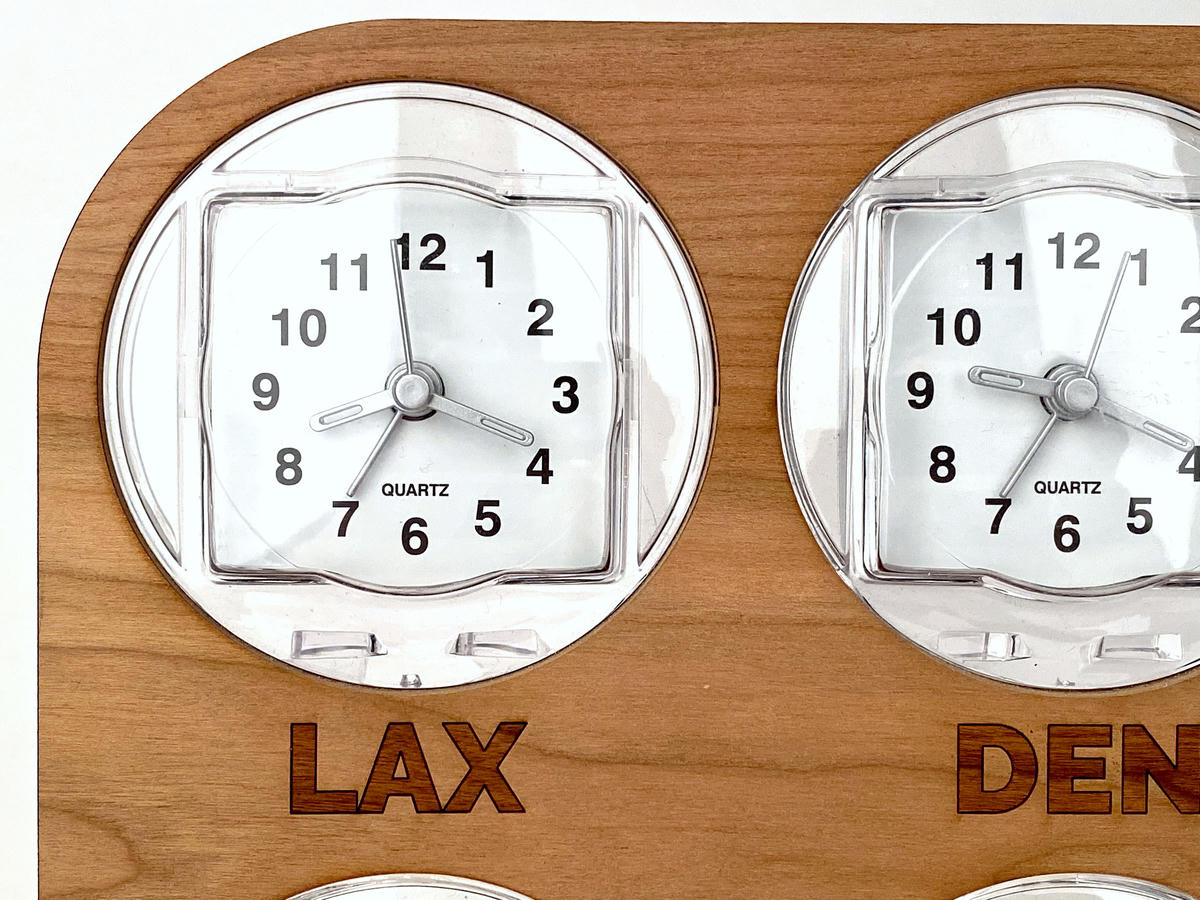 Clock face detail